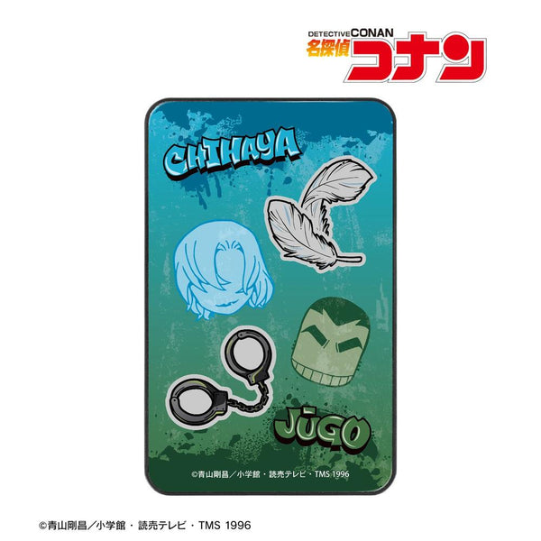 『名探偵コナン』萩原千速&横溝重悟 グラフィティモチーフ モバイルバッテリー