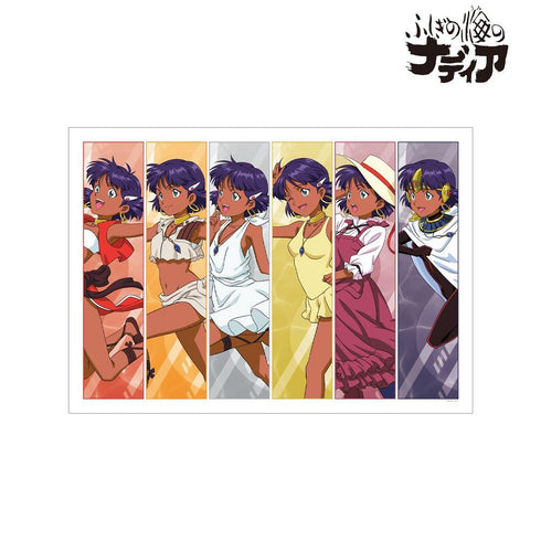 "Nadia: The Secret of Blue Water" Original Artwork: Nadia Chronicle Ver. A3 Matte-Finish Poster