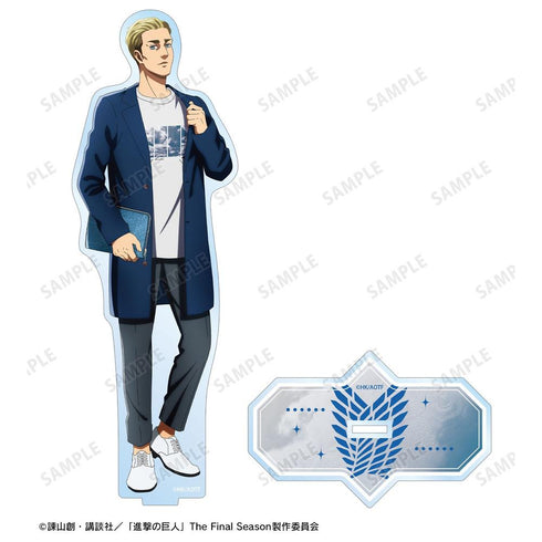 《進擊的巨人》全新繪製 艾爾文 仿裝扮版 第2彈 BIG壓克力立牌