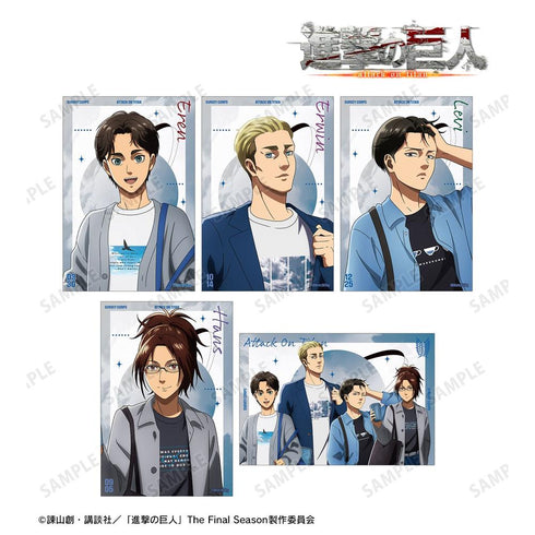『進撃の巨人』描き下ろし シミラールックver. 第2弾 ポストカード5枚セット