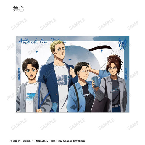 『進撃の巨人』描き下ろし シミラールックver. 第2弾 ポストカード5枚セット