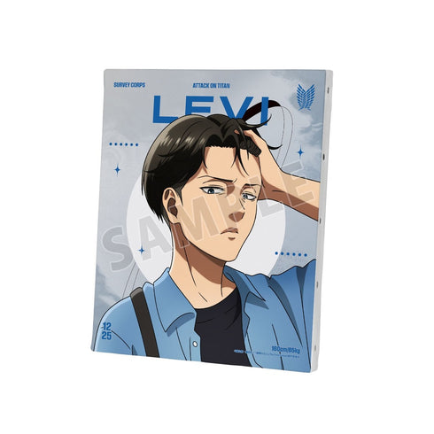 《进击的巨人》全新绘制 利威尔 相似造型版 第2弹 F3号画布板【202610再版】