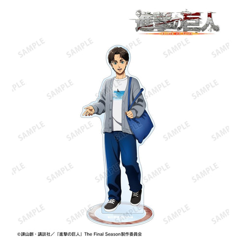 『進撃の巨人』描き下ろし エレン シミラールックver. 第2弾 特大アクリルスタンド【202610再販】