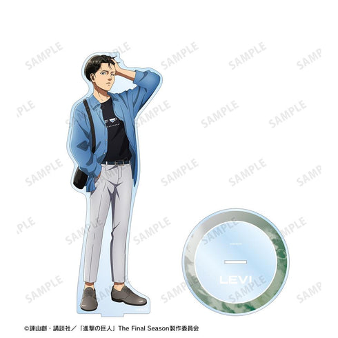 《进击的巨人》全新绘制 利威尔 相似造型版 第2弹 特大亚克力立牌