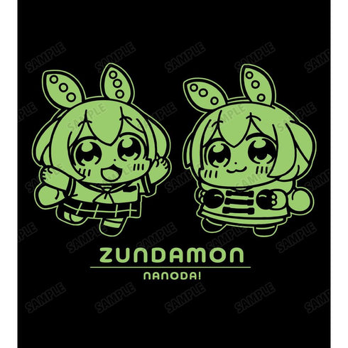 《Zundamon》大川布库布插画 夏装水手服Zundamon&冬装Zundamon 校园版 BIG拉链托特包