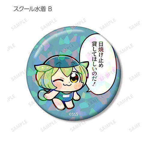 『ずんだもん』大川ぶくぶさんイラスト スクールver. トレーディングホログラム缶バッジ(単位/BOX)
