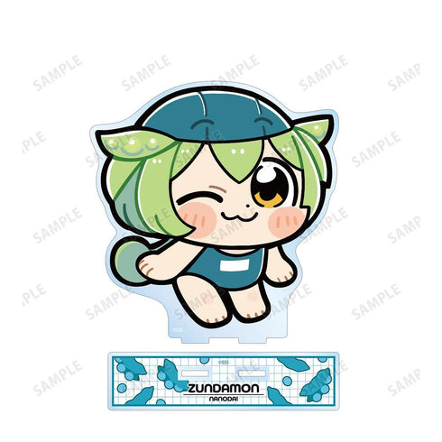 《Zundamon》大川布库布绘制 校服泳装版Zundamon BIG亚克力立牌
