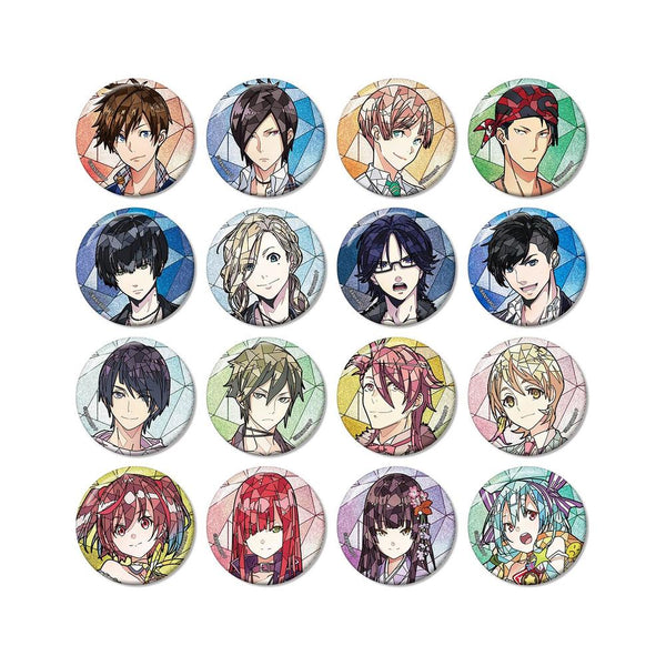 『バンドやろうぜ!』トレーディング Aure Glass グリッター缶バッジ(単位/BOX)