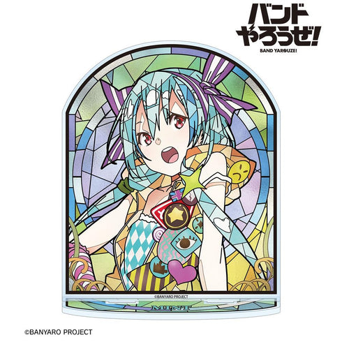 『バンドやろうぜ!』ミント Aure Glass BIGアクリルスタンド