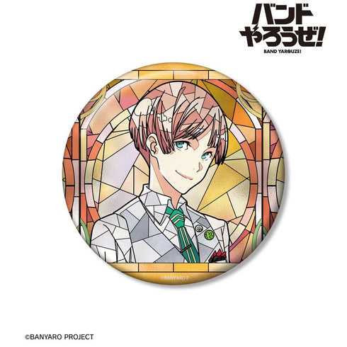 『バンドやろうぜ!』佐伯 翼 Aure Glass 100mm缶バッジ