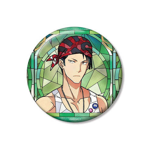 『バンドやろうぜ!』白雪徹平 Aure Glass 100mm缶バッジ