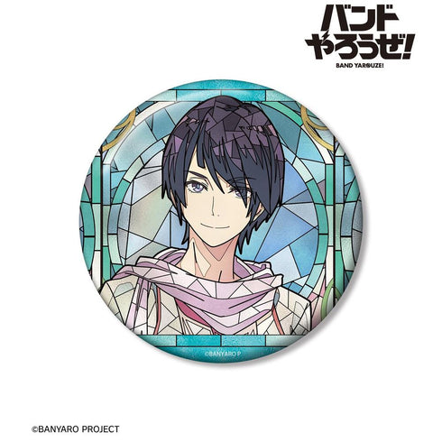 『バンドやろうぜ!』鳳 葵陽 Aure Glass 100mm缶バッジ