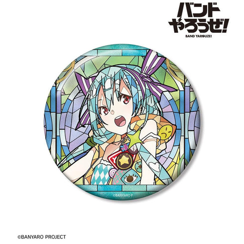 『バンドやろうぜ!』ミント Aure Glass 100mm缶バッジ