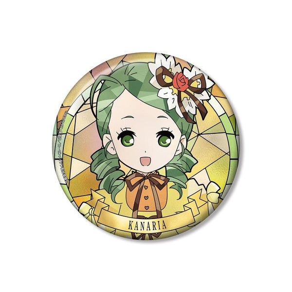 "Rosen Maiden" Kanaria Aure Glass 100mm Pin Badge