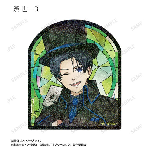 《藍鎖》全新繪製 怪盜團版 Aure Glass 全息鏤空貼紙 (單位/盒)