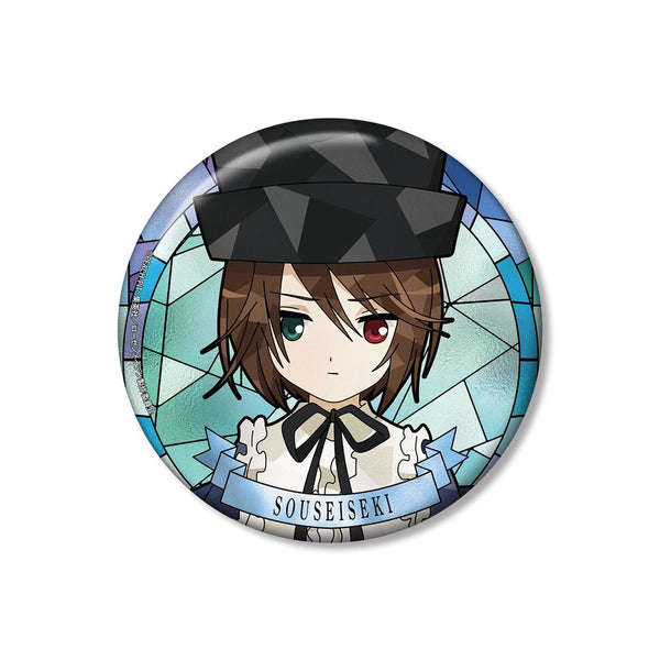 "Rozen Maiden" Aoi Seishiki Aure Glass 100mm Pin Badge