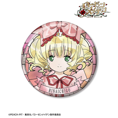 "Rozen Maiden" Hina Ichigo Aure Glass 100mm Pin