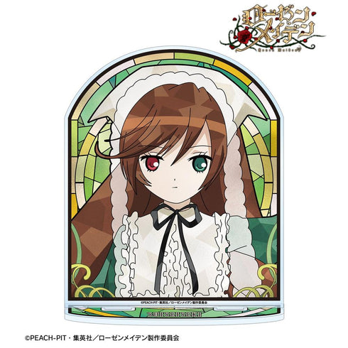 "Rozen Maiden" Suiseiseki Aure Glass BIG Acrylic Stand