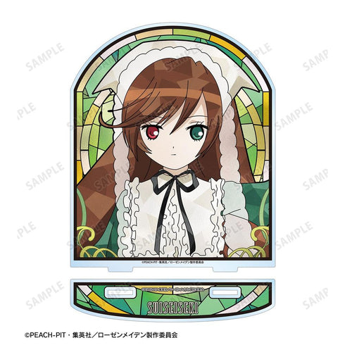 "Rozen Maiden" Suiseiseki Aure Glass BIG Acrylic Stand