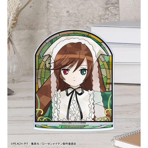"Rozen Maiden" Suiseiseki Aure Glass BIG Acrylic Stand