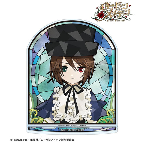 "Rozen Maiden" Aoi Seishiki Aure Glass BIG Acrylic Stand
