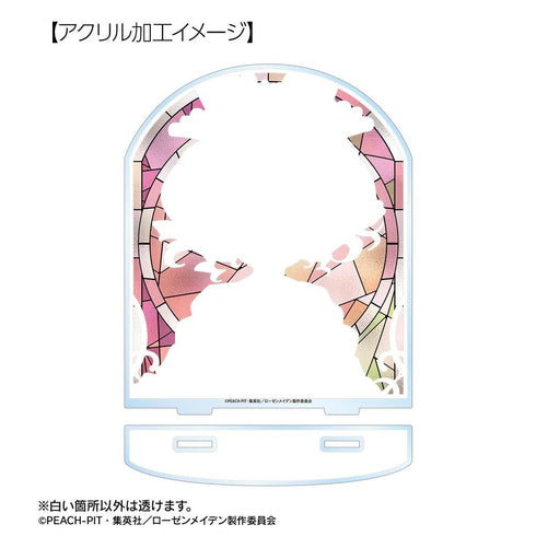 "Rozen Maiden" Hinagiku Aure Glass BIG Acrylic Stand