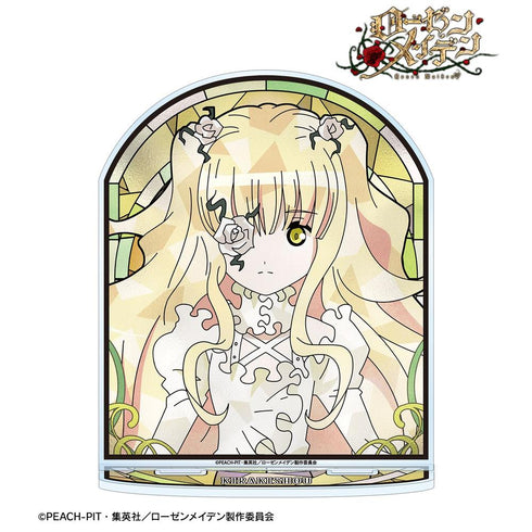 "Rozen Maiden" Yukihana Kisaki Aure Glass BIG Acrylic Stand