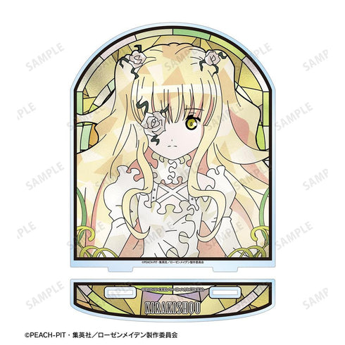"Rozen Maiden" Yukihana Kisaki Aure Glass BIG Acrylic Stand