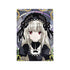 "Rozen Maiden" Suigintou Aure Glass B6 Metal Art Panel