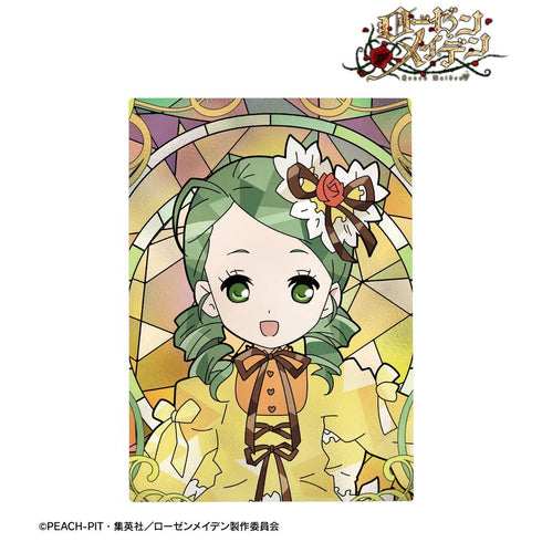 "Rozen Maiden" Kanaria Aure Glass B6 Metal Art Panel