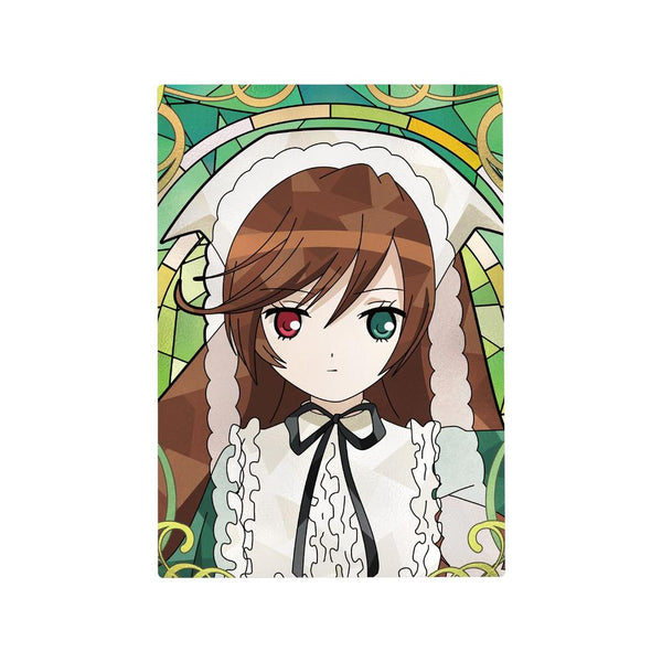 "Rozen Maiden" Suiseiseki Aure Glass B6 Metal Art Panel