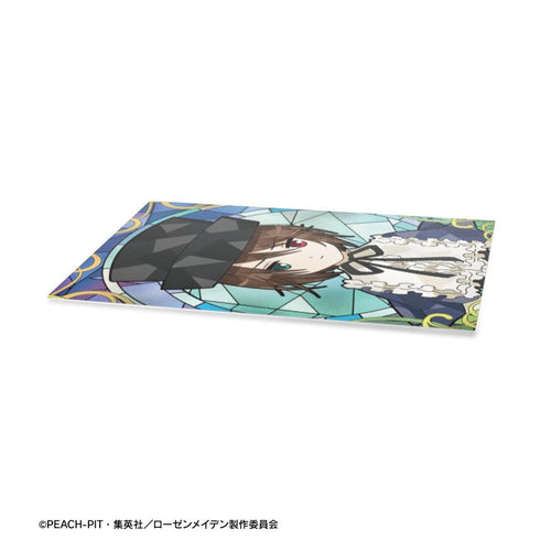 "Rozen Maiden" Aoi Seishiki Aure Glass B6 Metal Art Panel