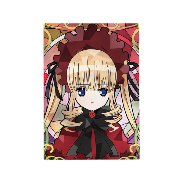 "Rozen Maiden" Shinku Aure Glass B6 Metal Art Panel