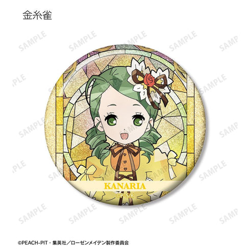 "Rozen Maiden" Trading Aure Glass Glitter Pin Badges (Sold by the box)