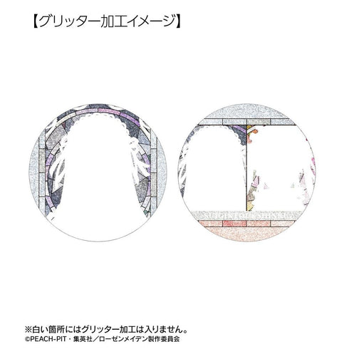 "Rozen Maiden" Trading Aure Glass Glitter Pin Badges (Sold by the box)