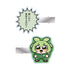 "Zundamon" by Bukubu Okawa: Jersey Zundamon School Version Acrylic Hair Clip 2-Piece Set