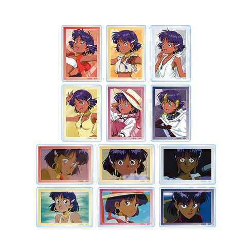 "Nadia: The Secret of Blue Water" Original Art "Nadia Chronicle" Ver. Trading Acrylic Magnets (Sold by the box)