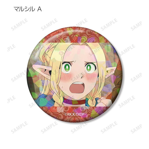 『ダンジョン飯』マルシル 場面写ホログラム缶バッジ3個セット