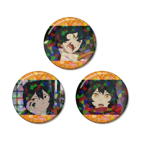 『ダンジョン飯』イヅツミ 場面写ホログラム缶バッジ3個セット
