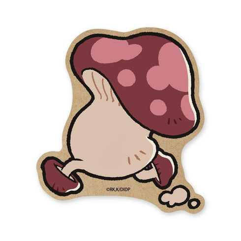 『ダンジョン飯』歩き茸 ちびキャラ ウッドコースター