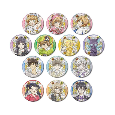 "Cardcaptor Sakura: Clear Card Arc" Trading Aure Glass Pin Badges (Sold by the box)