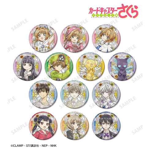 "Cardcaptor Sakura: Clear Card Arc" Trading Aure Glass Pin Badges (Sold by the box)