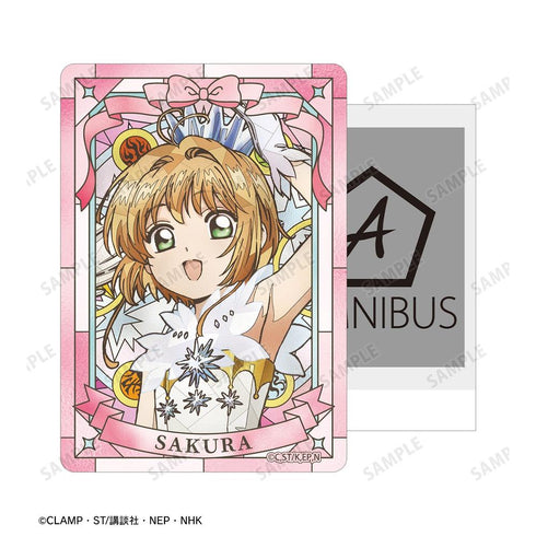 《魔卡少女樱 透明卡篇》木之本樱 Aure Glass B8硬质卡包 ver.A