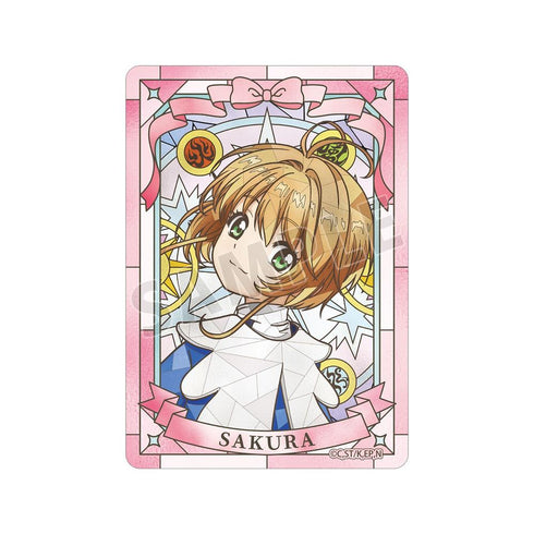 "Cardcaptor Sakura: Clear Card Arc" Sakura Kinomoto Aure Glass B8 Hard Card Case ver.C