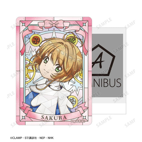 "Cardcaptor Sakura: Clear Card Arc" Sakura Kinomoto Aure Glass B8 Hard Card Case ver.C