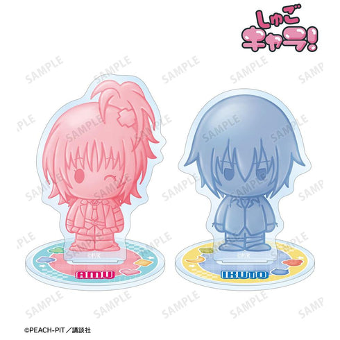 《守護甜心!》日奈森 阿姆&月詠 伊克托 petit-sserie 壓克力立牌 2入組