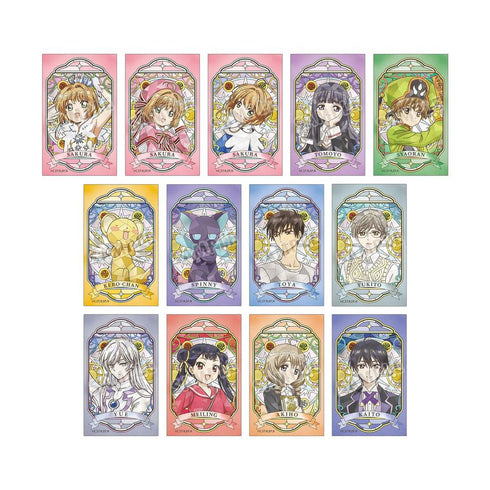 《魔卡少女樱 透明卡篇》收藏卡 Aure Glass 迷你透明卡(单位/盒)