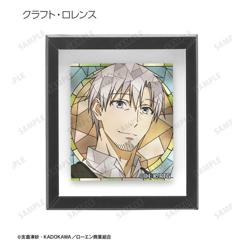 "Spice and Wolf: Merchant Meets the Wise Wolf" Trading Aure Glass Frame Magnet (Sold by the box)