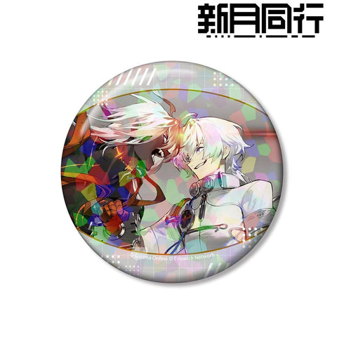 《新月同行》淨天 75mm 全息圖鈕扣