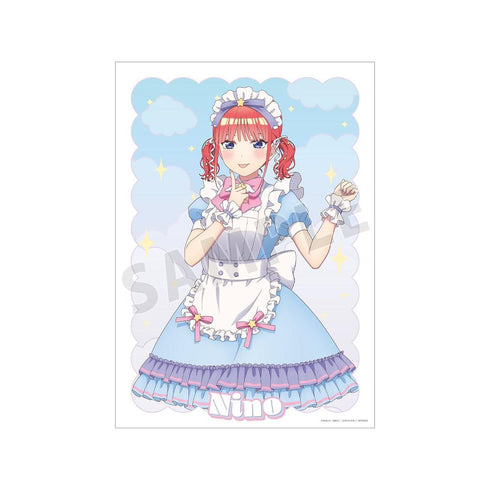 『五等分の花嫁*』描き下ろし 中野二乃 メルヘンメイドver. A3マット加工ポスター
